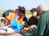 Dennis and Jim Hastings giving Muzzle loader instruction